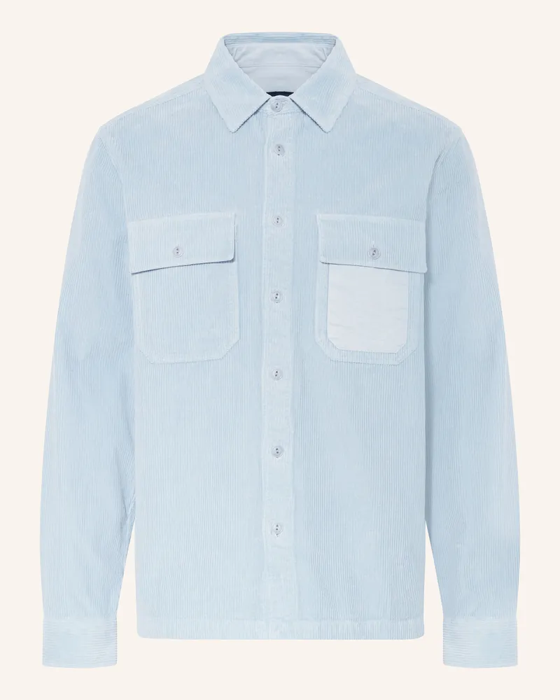 Belstaff Cord-Overjacket FALLGATE Comfort Fit Hellblau