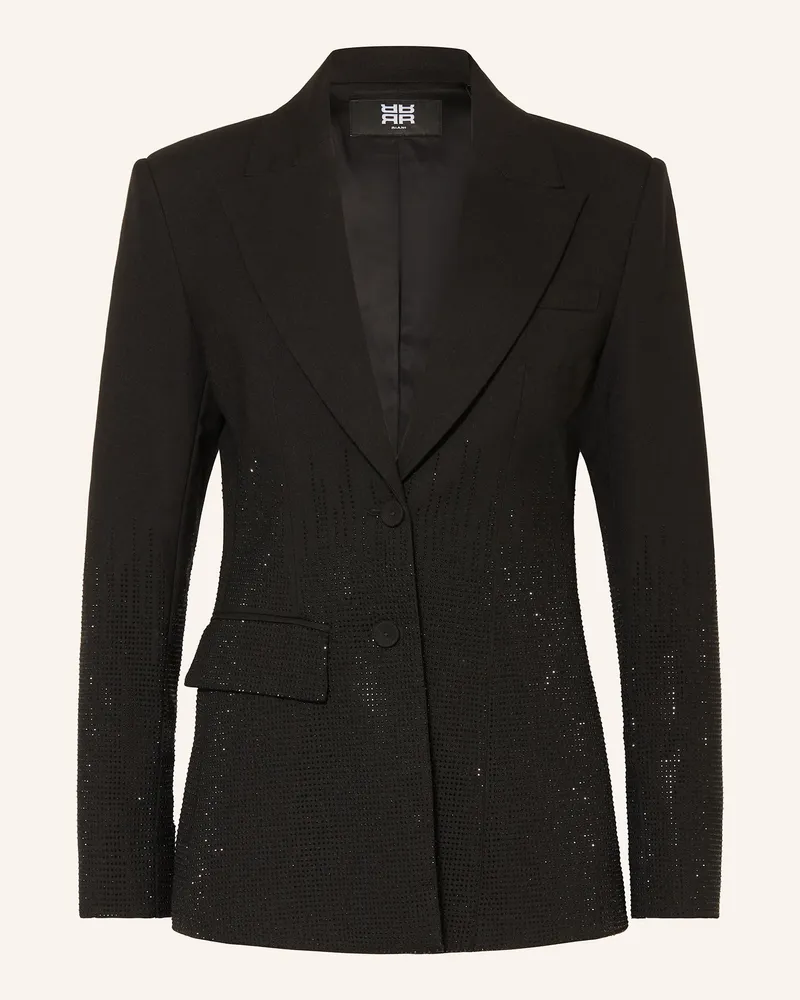 Riani Blazer Mit Schmucksteinen schwarz Schwarz