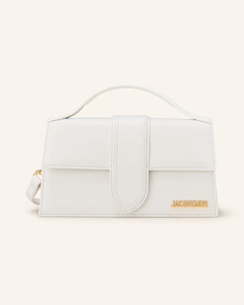 Jacquemus Umhängetasche LE GRAND BAMBINO Weiss