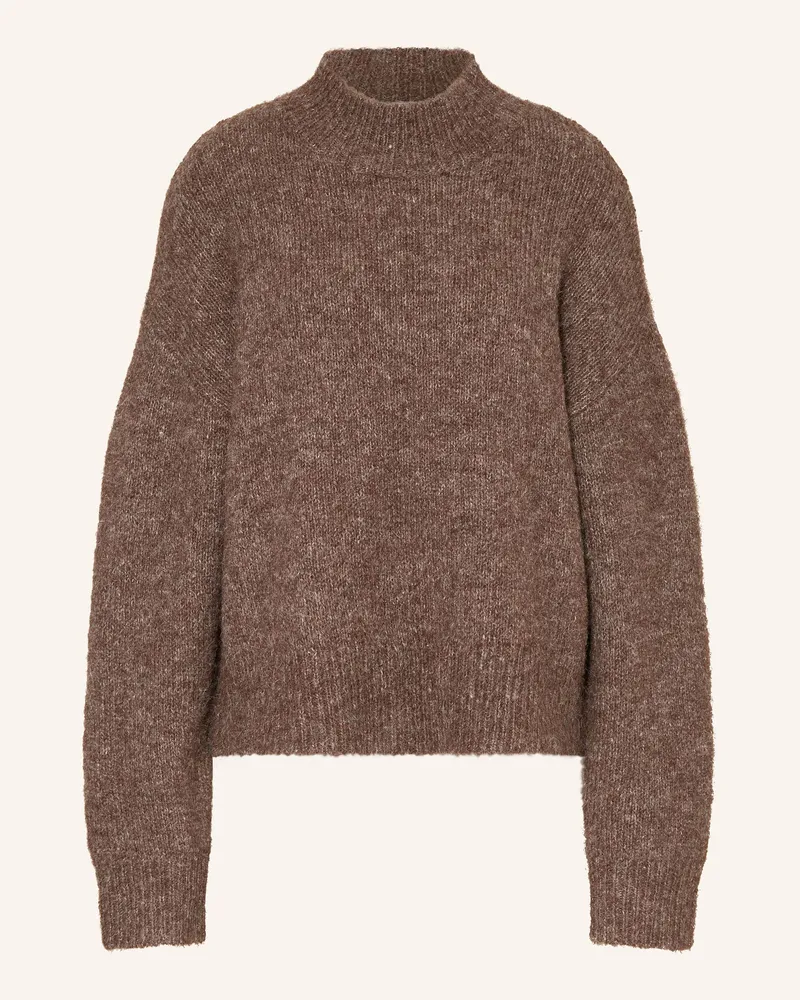 Neo Noir Pullover Pauliana braun Dunkelbraun