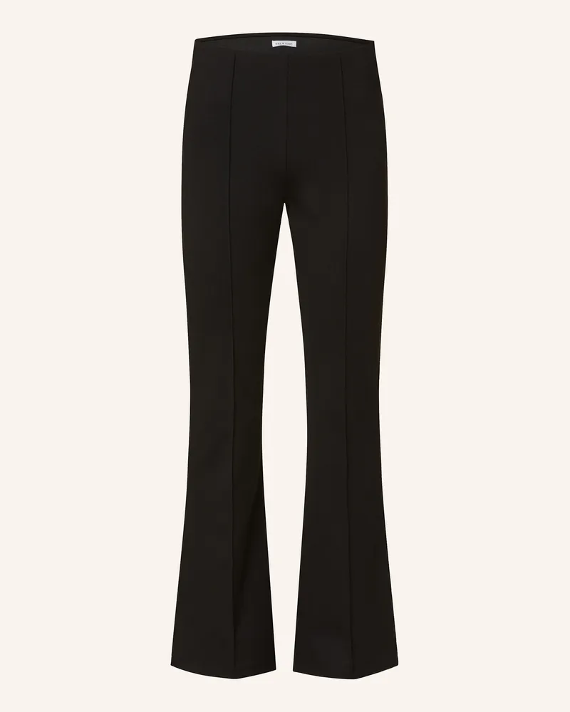 Mrs & HUGS Jerseyhose schwarz Schwarz