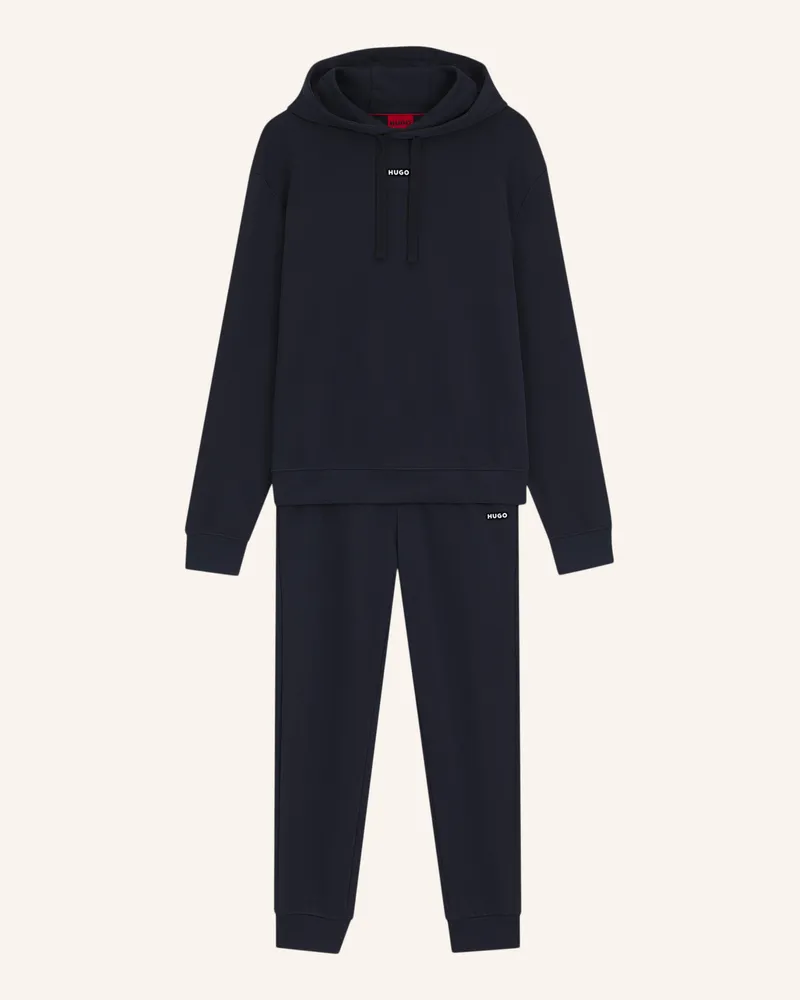 HUGO BOSS Sweatshirt TRACKSUIT_DAPODAYOTE Relaxed Fit Dunkelblau