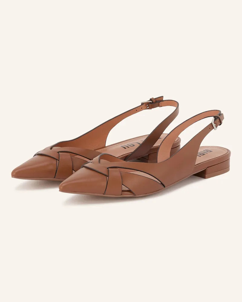 Bibi Lou Slingballerinas NOLIA Braun