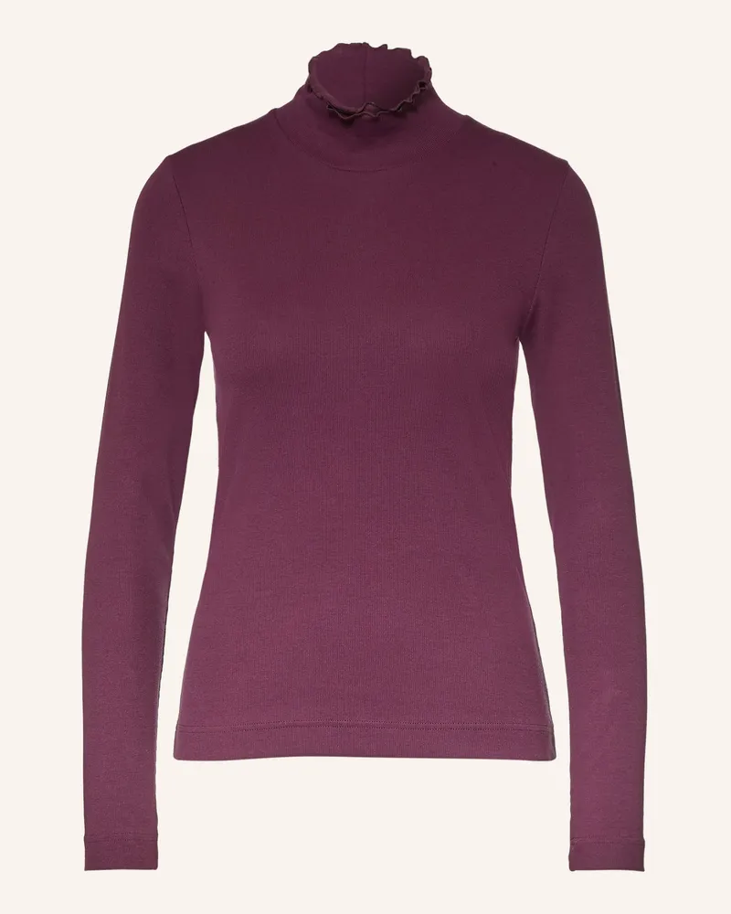 ZAíDA Longsleeve rot Dunkellila