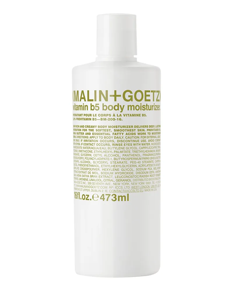 Malin+Goetz Vitamin b5 Body Moisturizer Körpercreme 473 ml 
