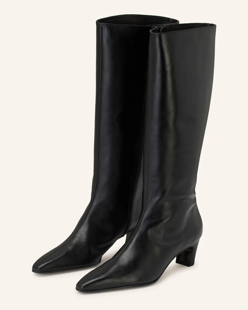 Zinda Stiefel FOULARD Schwarz