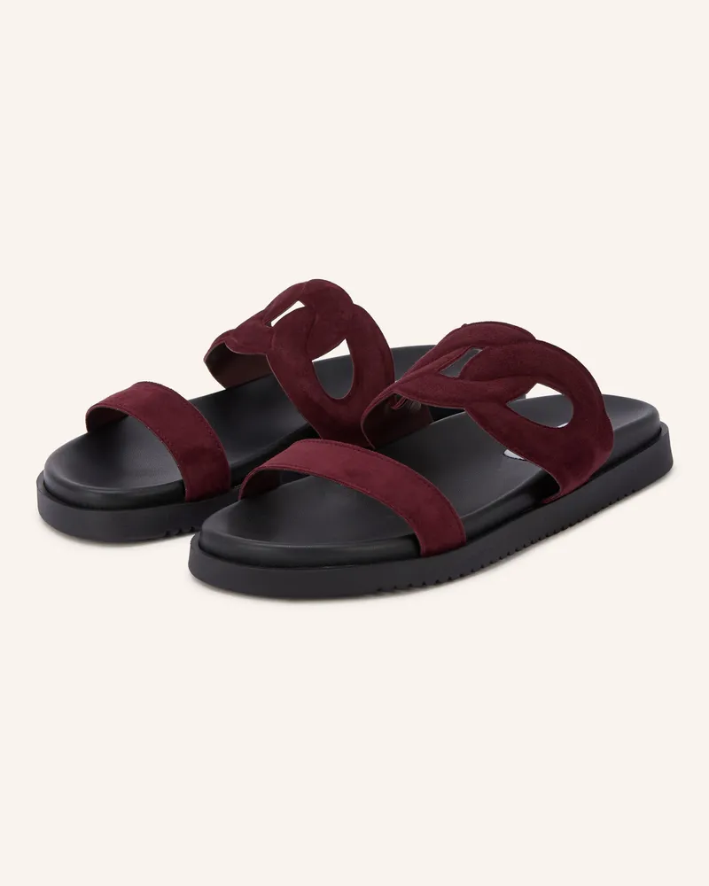 Steve Madden Pantoletten Myrtle rot Dunkelrot