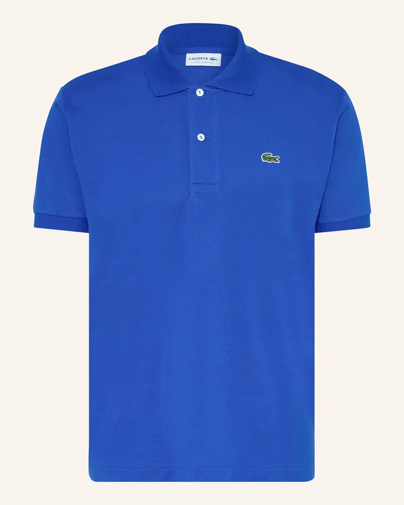 Lacoste Piqué-Poloshirt Classic Fit Blau