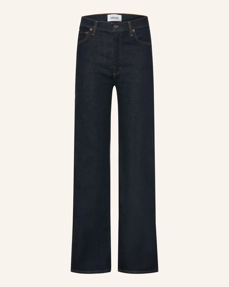 AGOLDE Straight Jeans Harper schwarz Nse