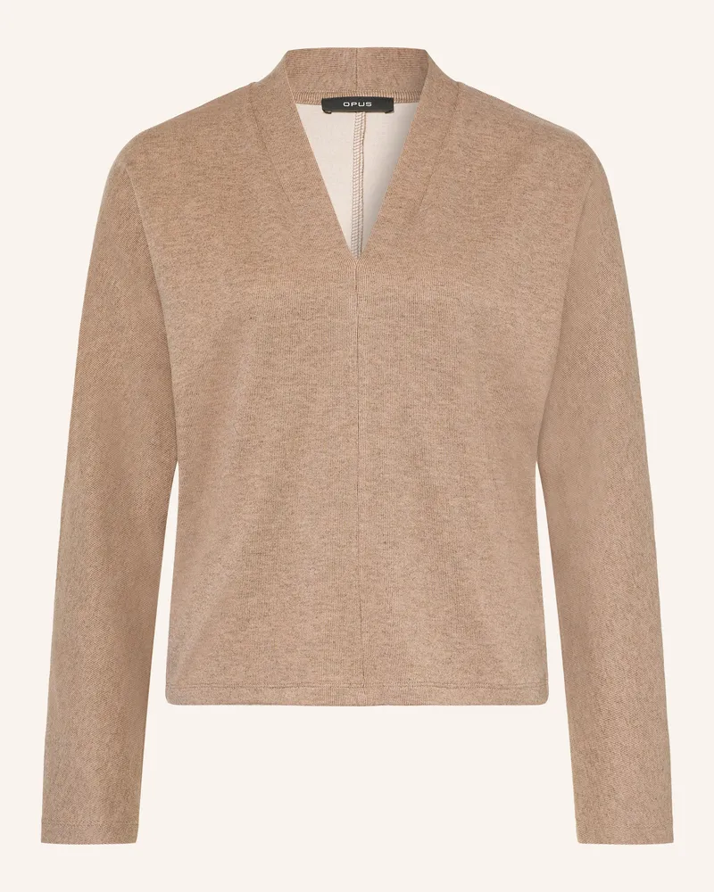 OPUS Sweatshirt Sadosa braun Braun