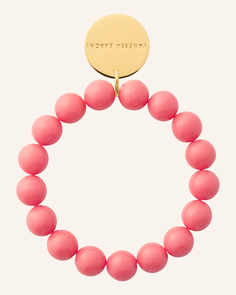 Vanessa Baroni Armband Mini Beads Flex rot Hellrot