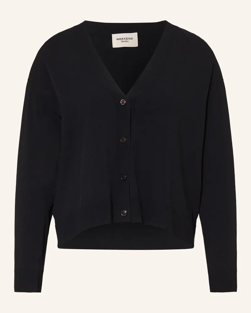 Max Mara Strickjacke Boario schwarz Schwarz