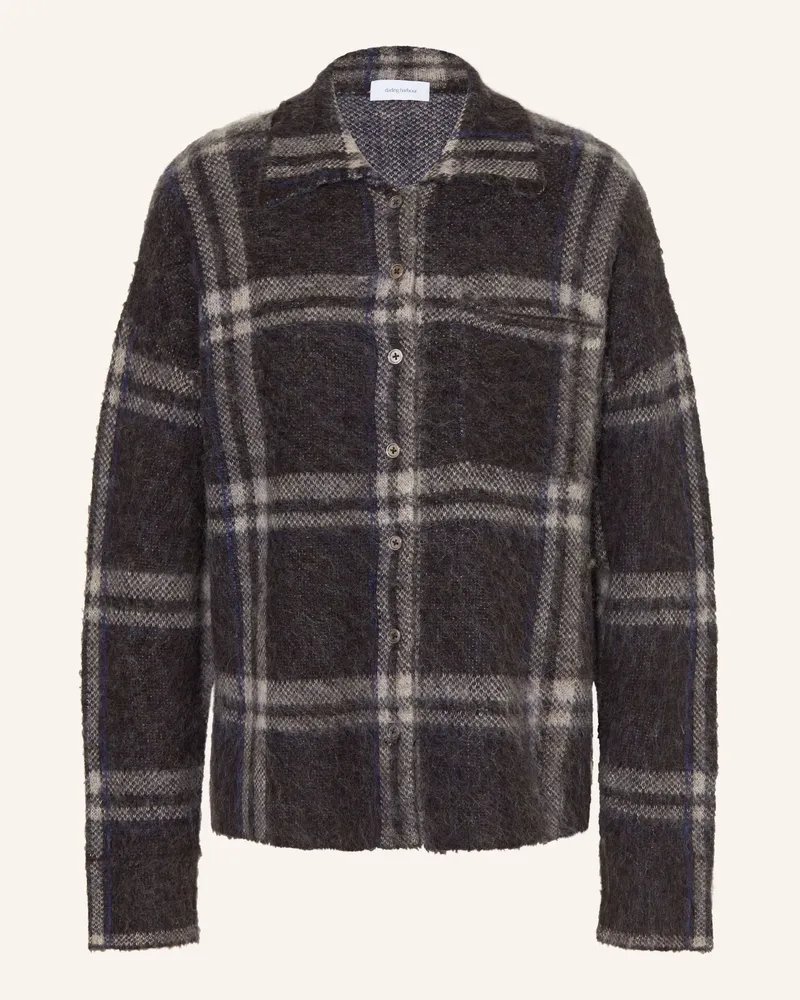 Darling Harbour Strickjacke Mit Alpaka braun Brown