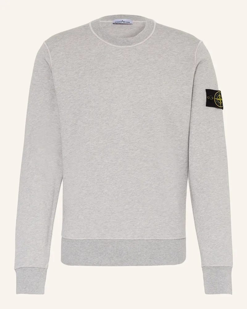 Stone Island Sweatshirt grau Hellgrau