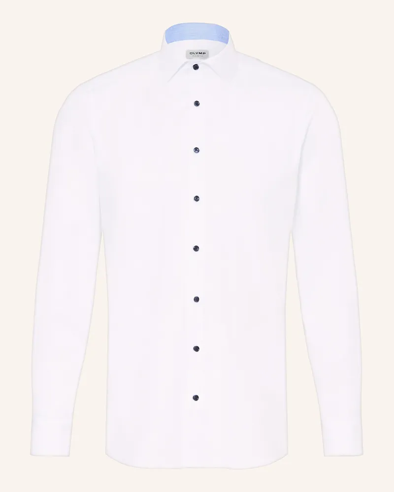 Olymp Hemd Level Five body fit Weiss