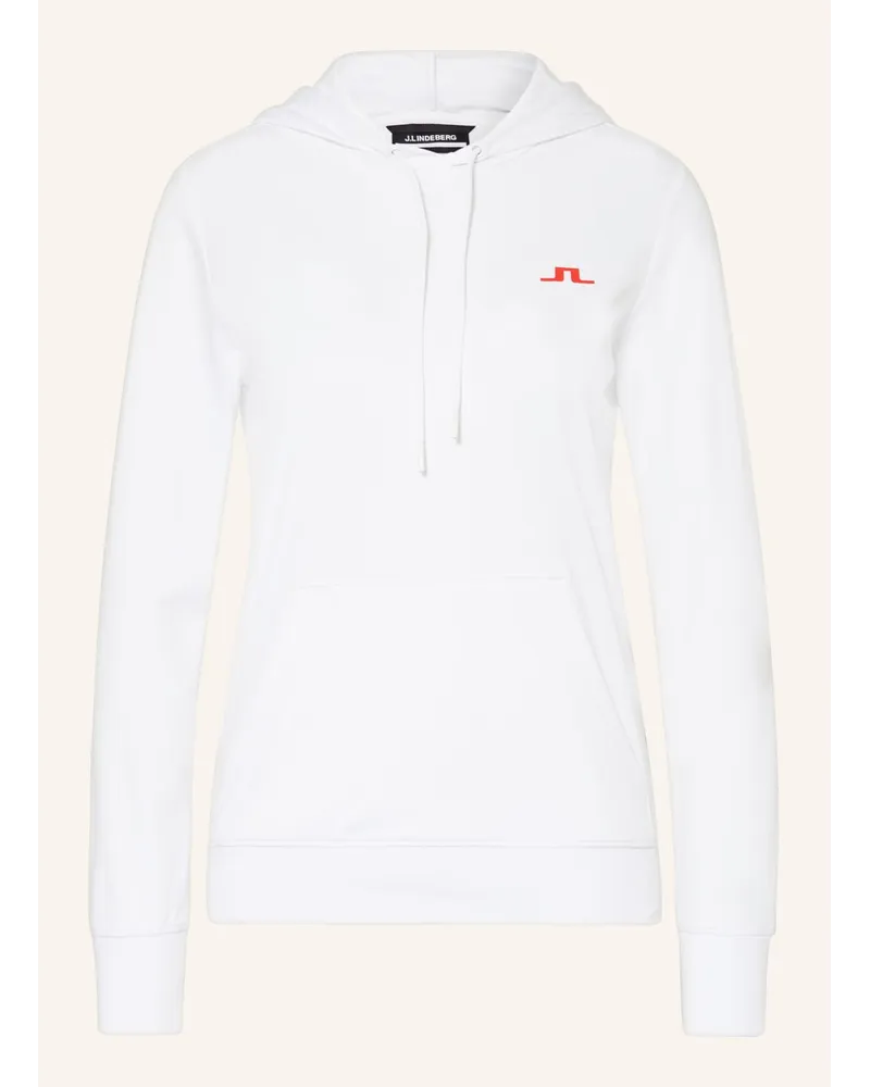 J.Lindeberg Hoodie Weiss