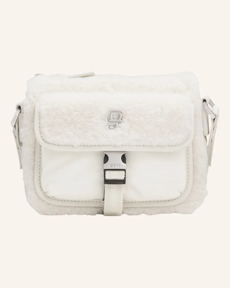 HUGO BOSS Crossbody-Tasche B_ICON BOSS X STEIFF Weiss