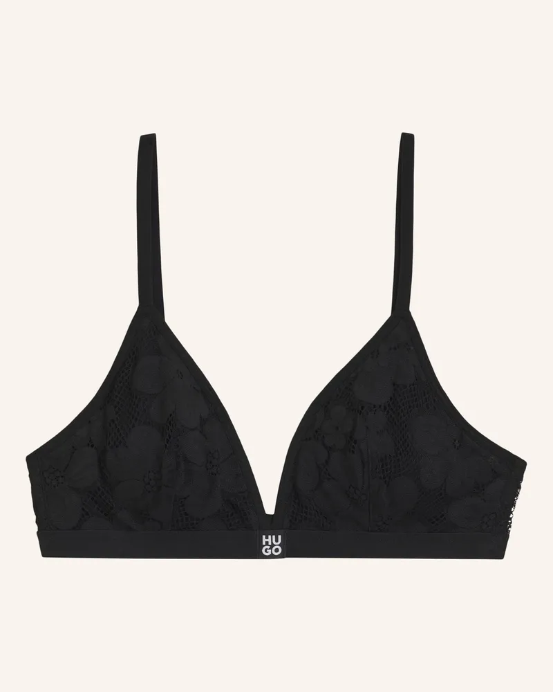 HUGO BOSS Bh Bloom Lace Trianglep schwarz Schwarz