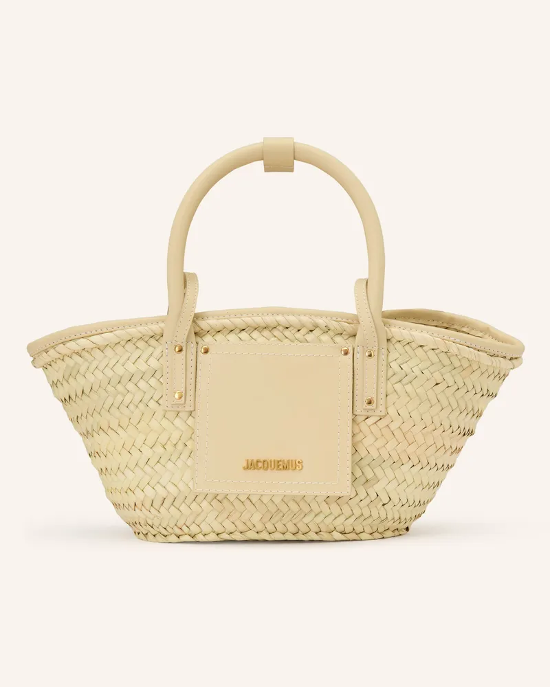 Jacquemus Shopper Le Petit Panier Soli beige Creme