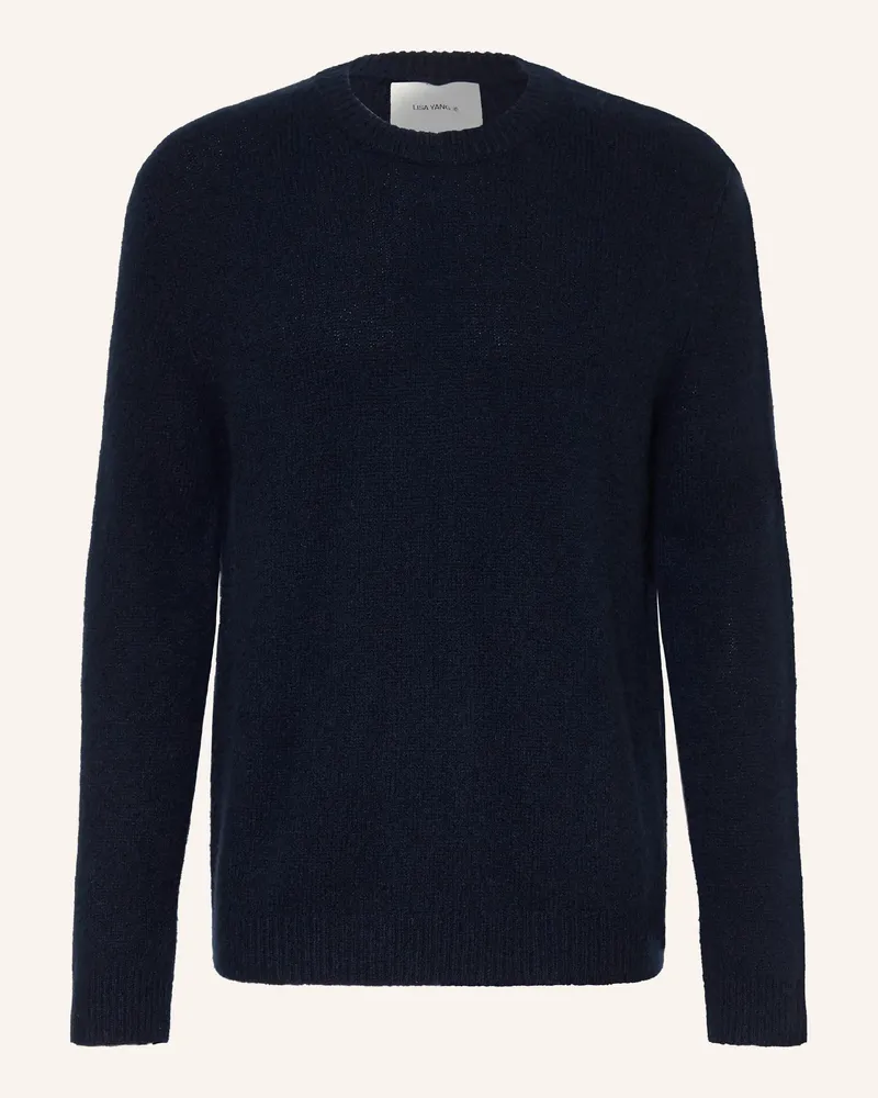 Lisa Yang Pullover Baxter Mit Cashmere blau Dunkelblau