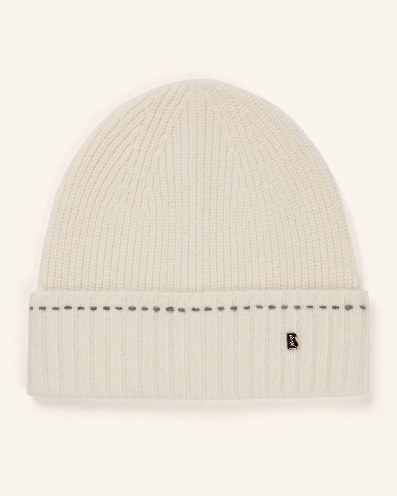 Bogner Mütze Moulan-1 weiss Ecru