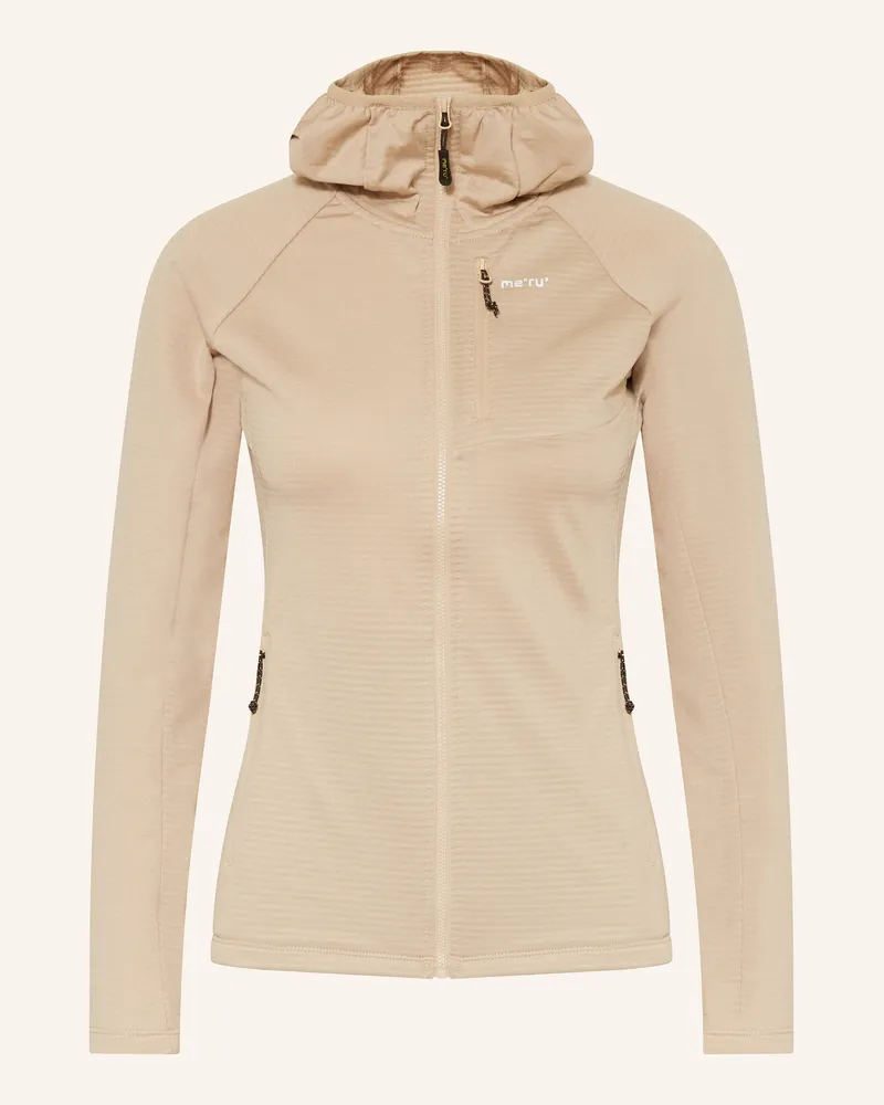 me°ru' Midlayer-Jacke HIGHFIELDS Hellbraun