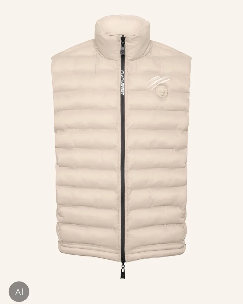 Philipp Plein Kurze Weste beige Beige