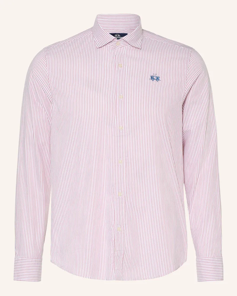 La Martina Oxfordhemd Regular Fit rot Dunkelrot