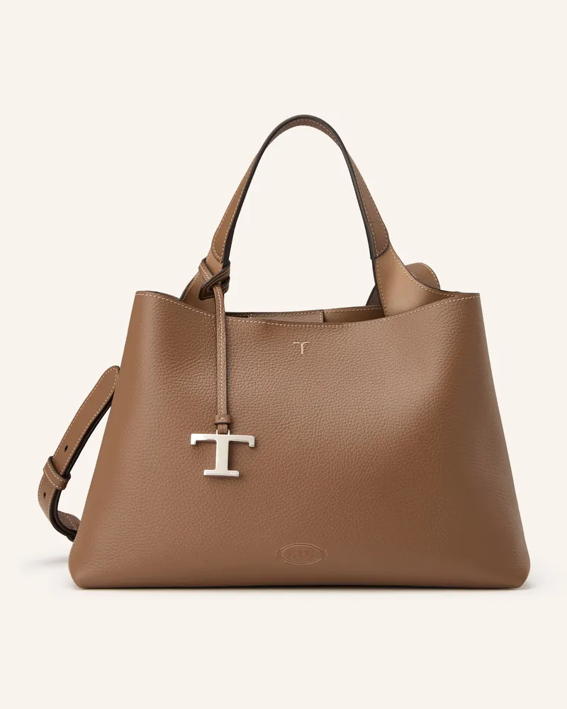 TOD'S Handtasche FLORIDA DOUBLE Dunkelbraun