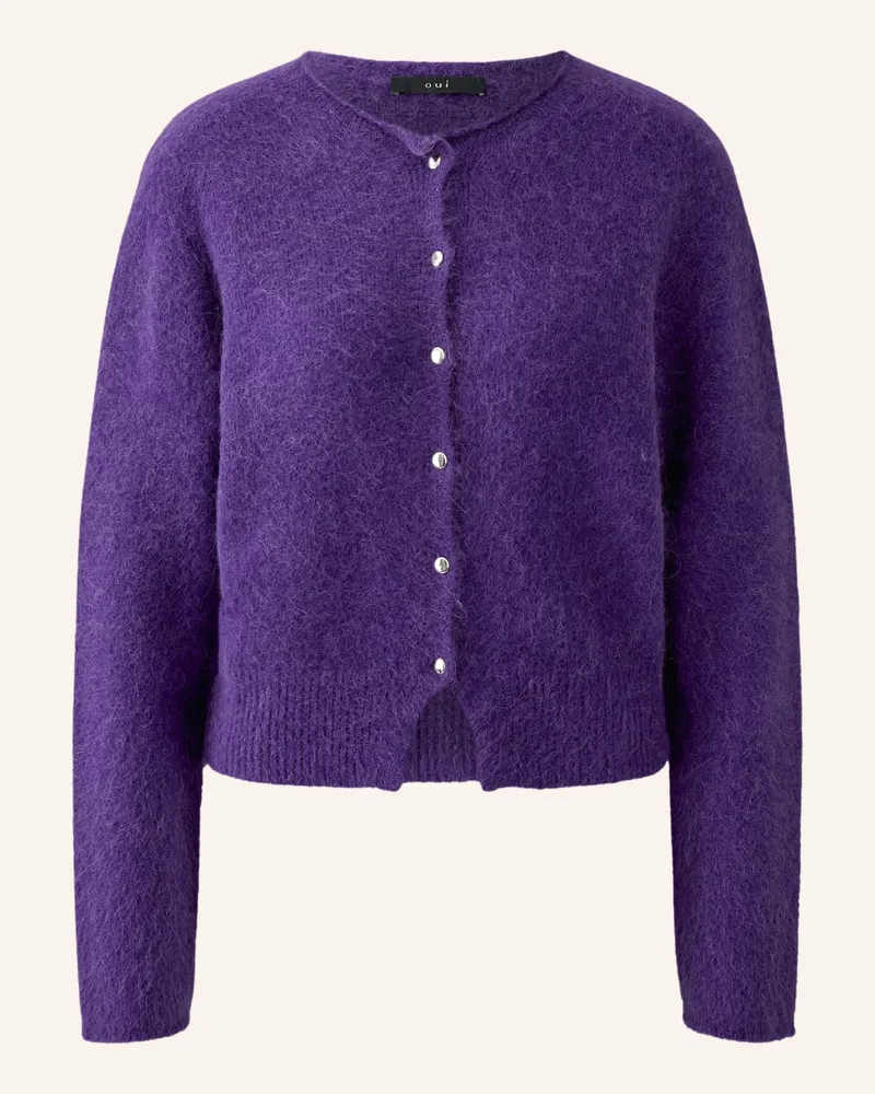Oui  Strickjacke lila Lila
