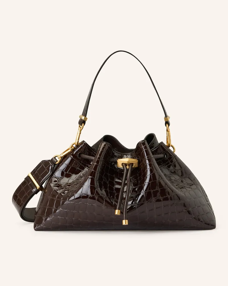 Jimmy Choo Handtasche BON BON Dunkelbraun