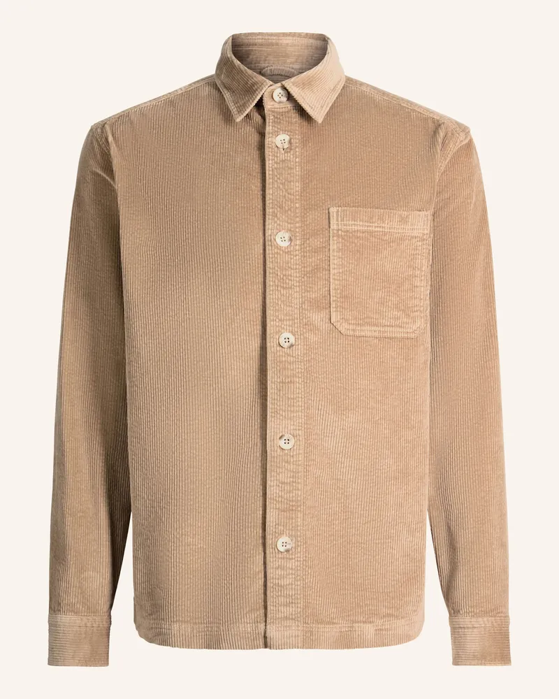 JOOP! Cord-Overshirt Harvi braun Beige