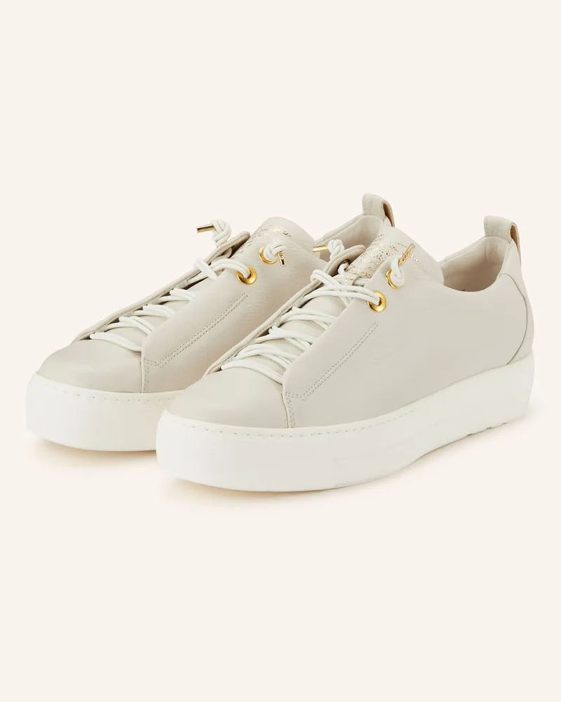 paul green Sneaker weiss Creme