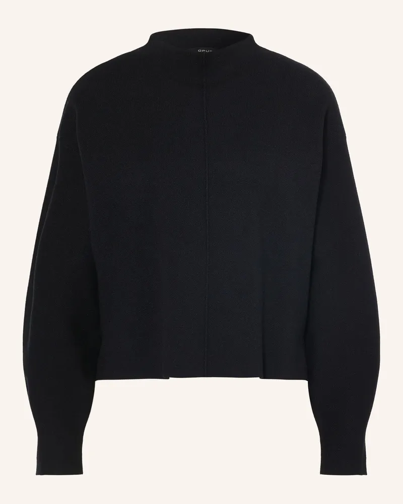 OPUS Pullover Punus schwarz Schwarz