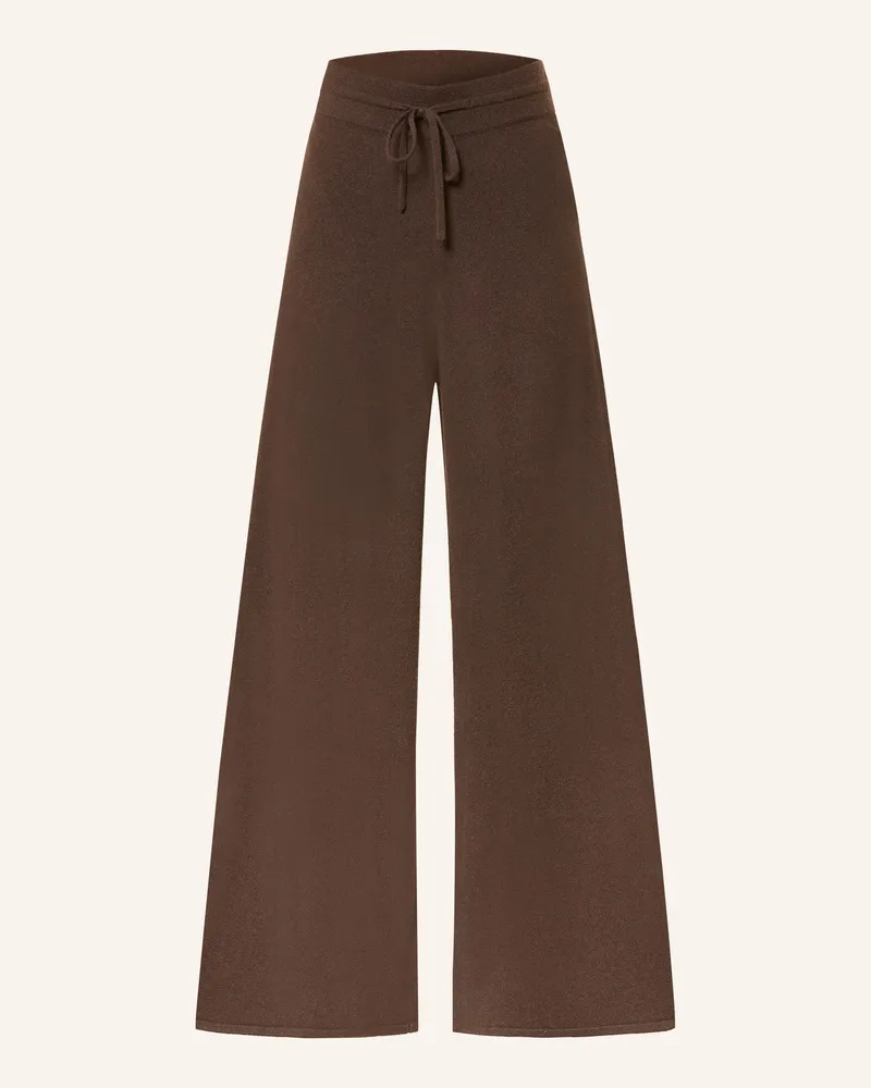 lilienfels Strickhose Mit Cashmere braun Dunkelbraun