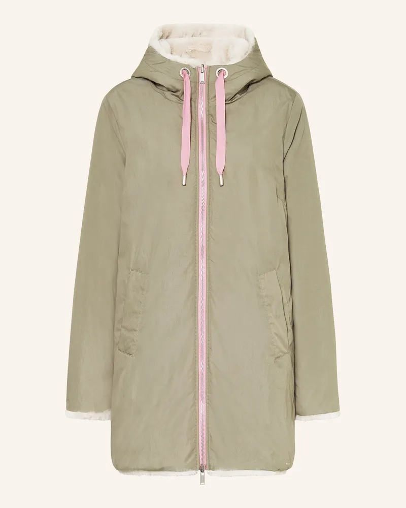 RINO & PELLE Parka JAVIN zum Wenden Hellgrün