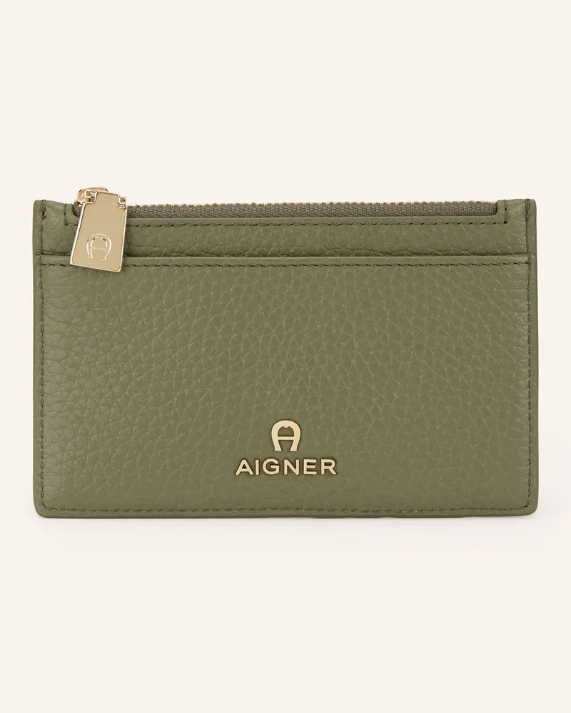 Aigner Kartenetui Ivy Mit Münzfach gruen Grün