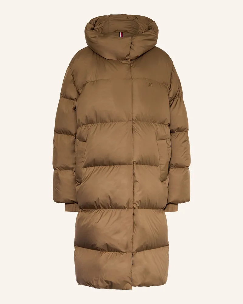 Tommy Hilfiger Daunenmantel beige Taupe