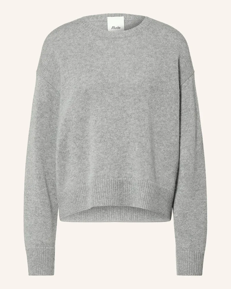 ALLUDE Cashmere-Pullover grau Grau