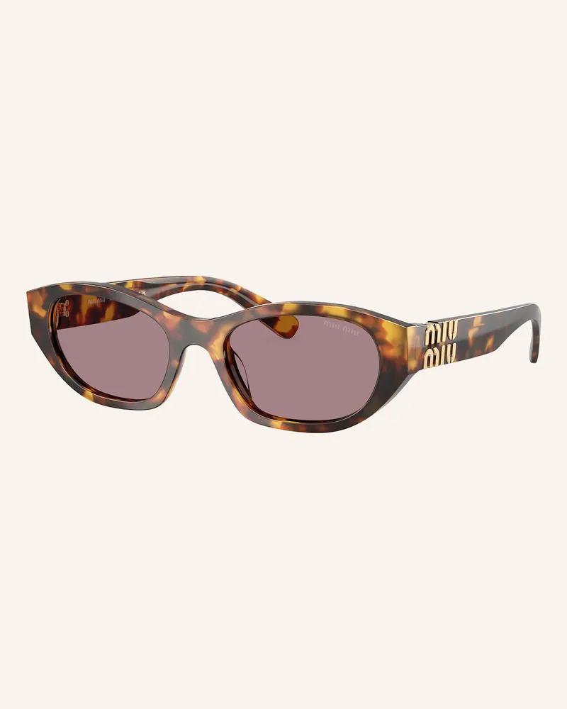 Miu Miu Sonnenbrille a03s braun 14l20i