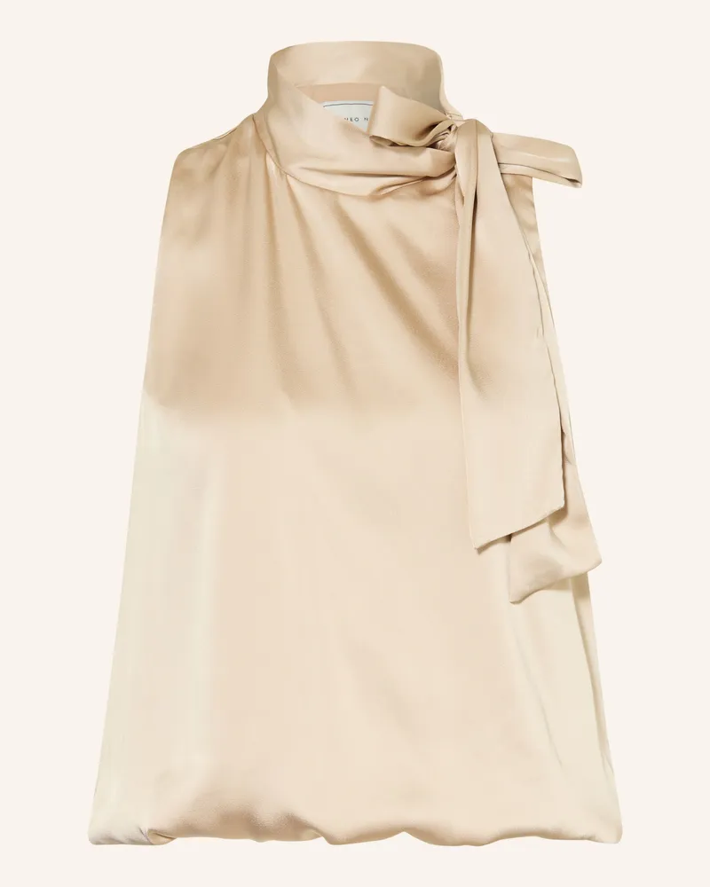 Neo Noir Satintop Veda Mit Schluppe beige Beige