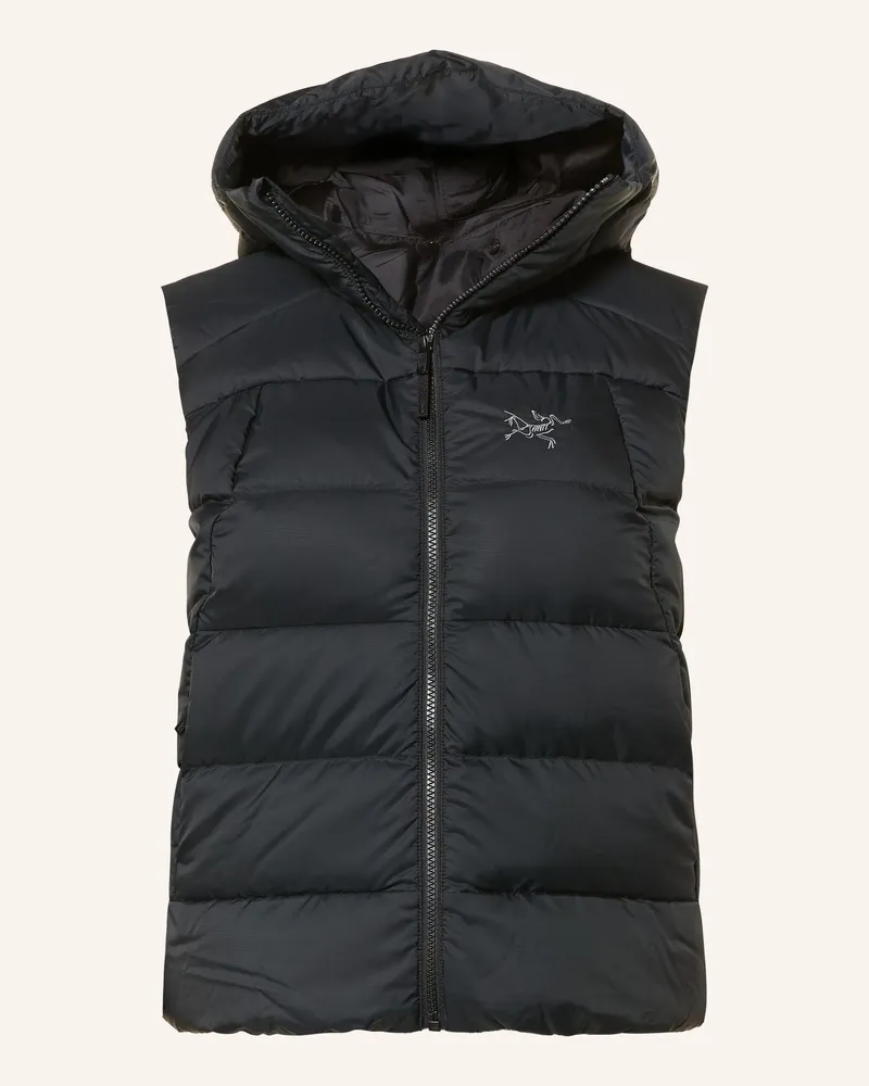 Arc'teryx Arc'teryx Daunenweste Thorium schwarz Schwarz