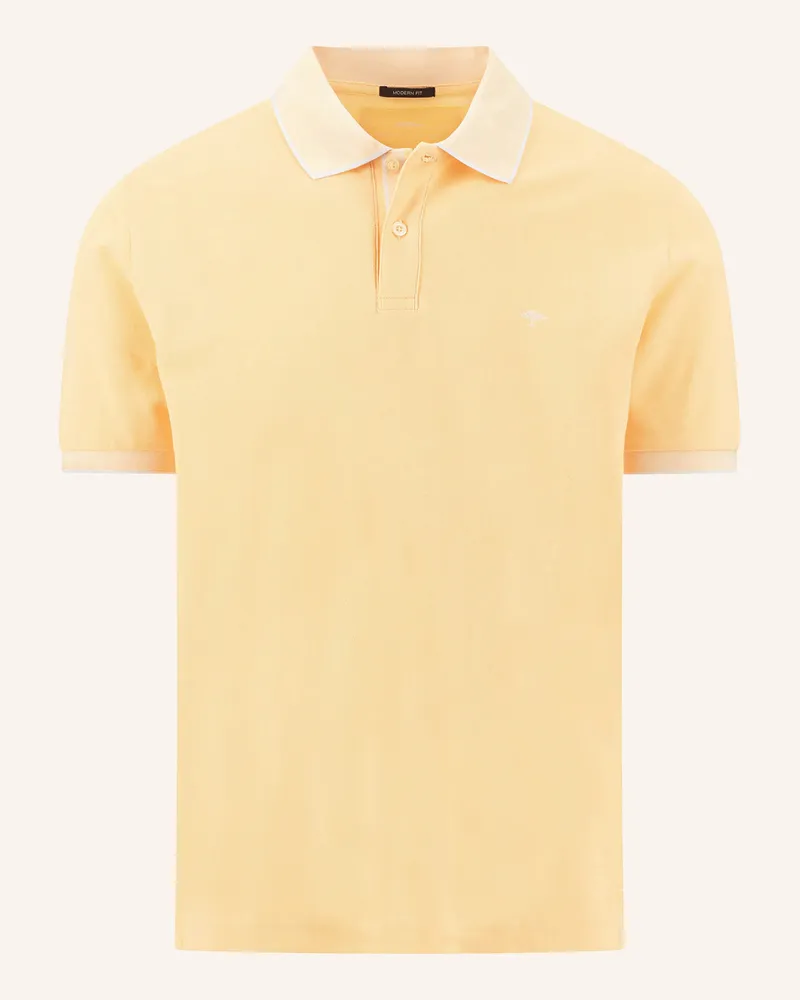 Fynch-Hatton Piqué-Poloshirt Gelb