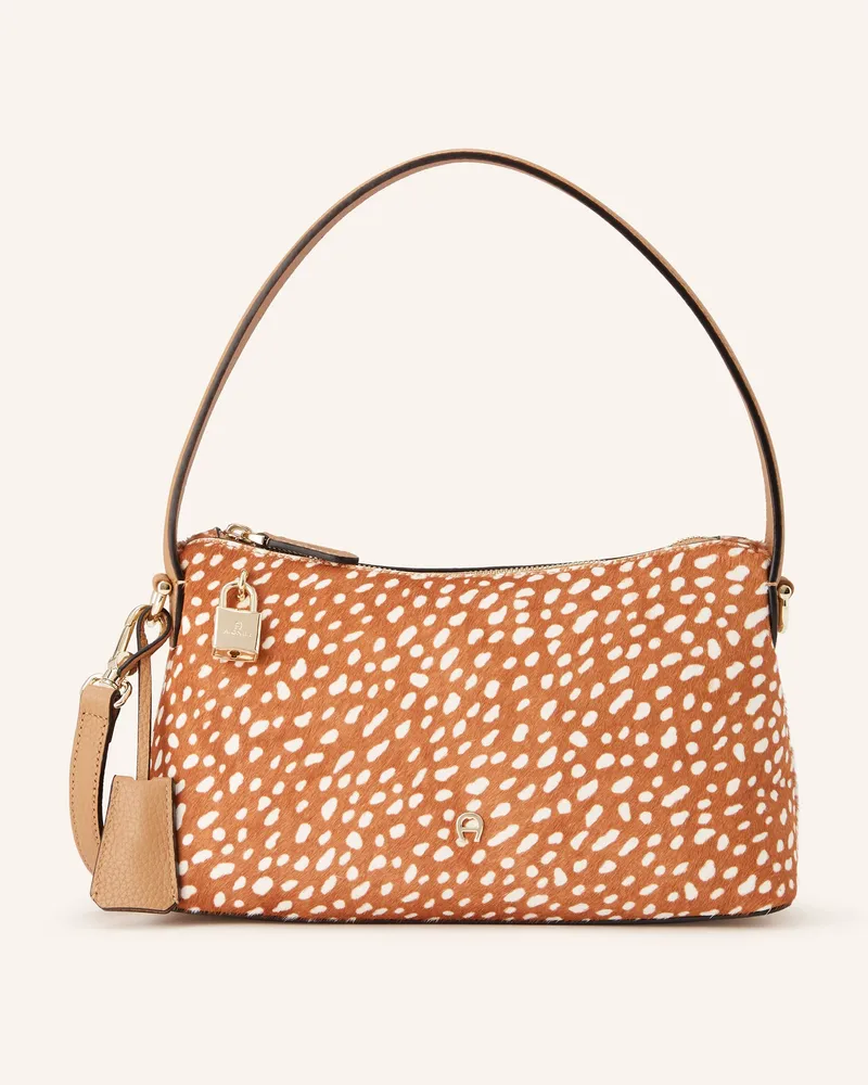 Aigner Schultertasche DELIA SMALL Hellbraun