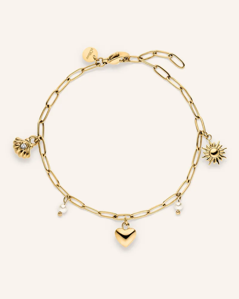 S.Oliver Armband  aus  Edelstahl Gold