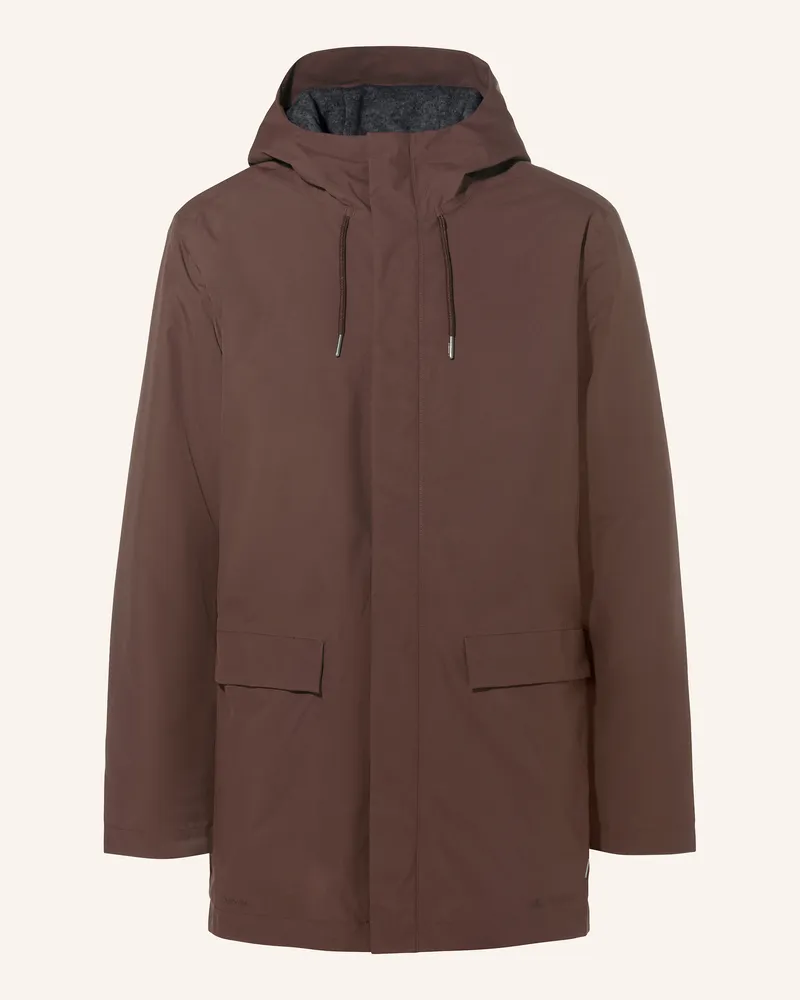Vaude Outdoor-Jacke M COREWAY PARKA Braun