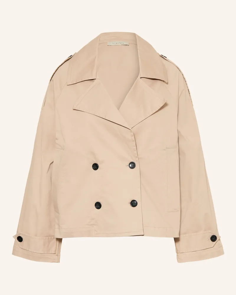 lilienfels Trench-Jacke Hellbraun