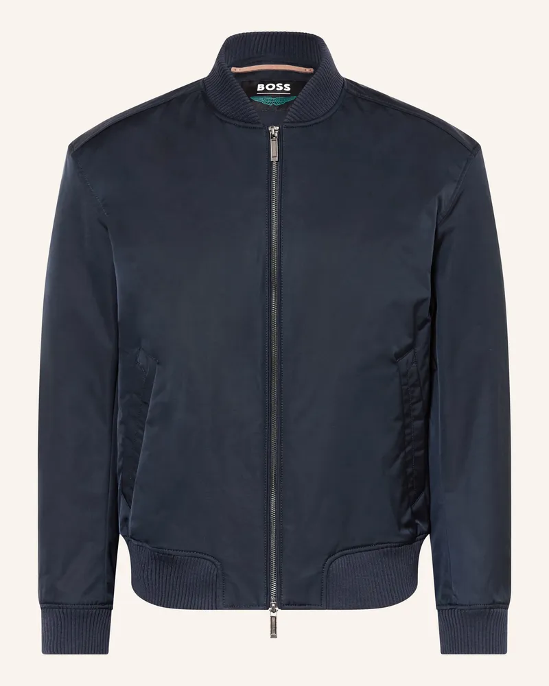 HUGO BOSS Blouson Cantin blau Dunkelblau