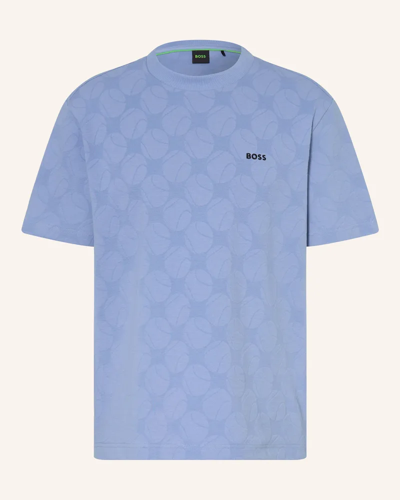 HUGO BOSS T-Shirt Member blau Hellblau