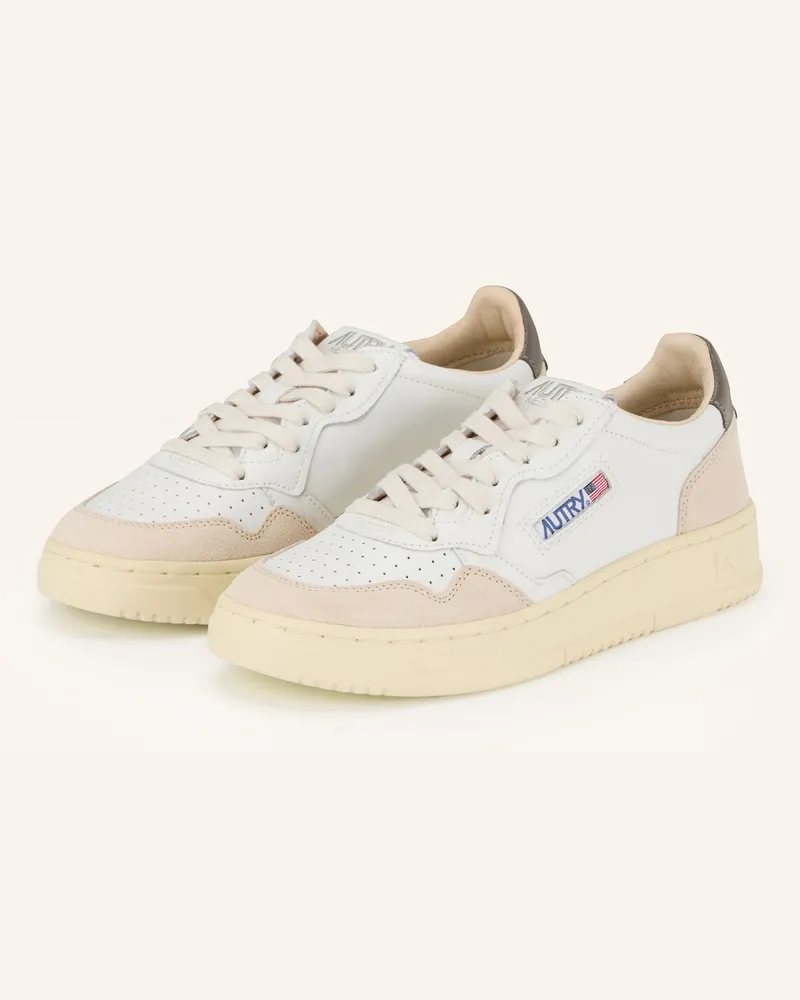 AUTRY Sneaker MEDALIST LOW WOM Ecru